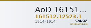 AoD 161512.12523.1 — CANOA