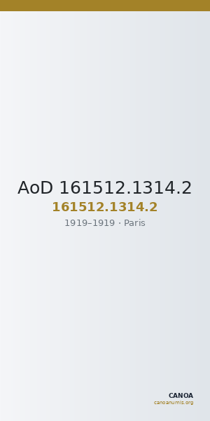 AoD 161512.1314.2 — CANOA