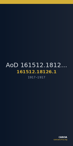 AoD 161512.18126.1 — CANOA