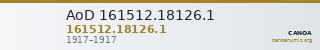 AoD 161512.18126.1 — CANOA