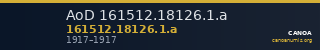 AoD 161512.18126.1.a — CANOA