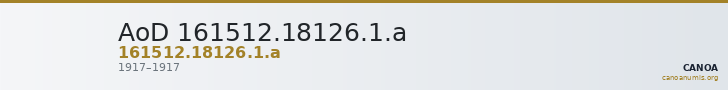AoD 161512.18126.1.a — CANOA
