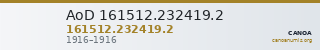 AoD 161512.232419.2 — CANOA