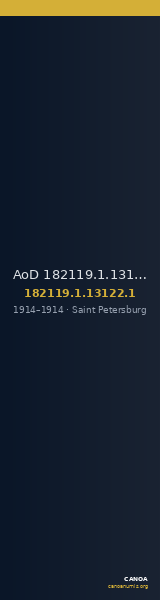 AoD 182119.1.13122.1 — CANOA