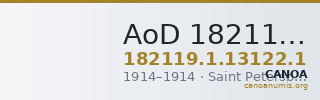 AoD 182119.1.13122.1 — CANOA