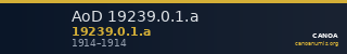 AoD 19239.0.1.a — CANOA