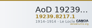 AoD 19239.8217.1 — CANOA