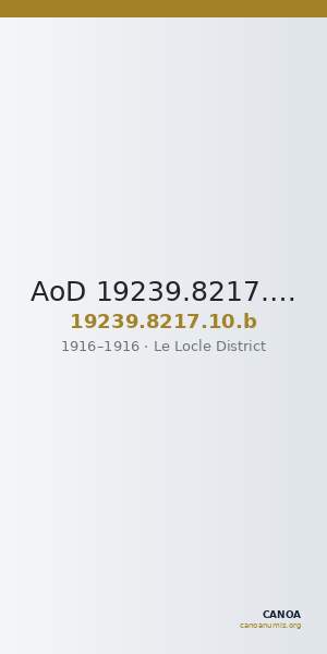 AoD 19239.8217.10.b — CANOA