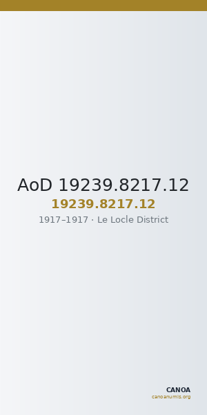 AoD 19239.8217.12 — CANOA