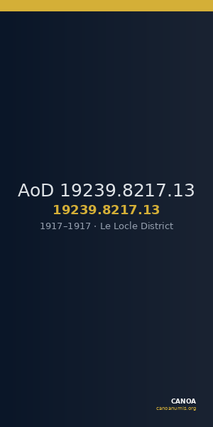 AoD 19239.8217.13 — CANOA
