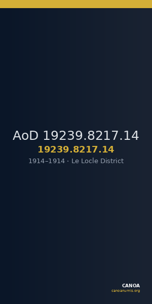 AoD 19239.8217.14 — CANOA