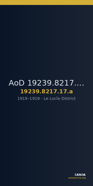 AoD 19239.8217.17.a — CANOA