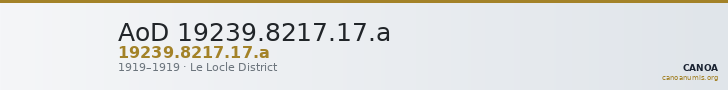 AoD 19239.8217.17.a — CANOA