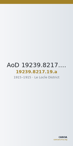 AoD 19239.8217.19.a — CANOA