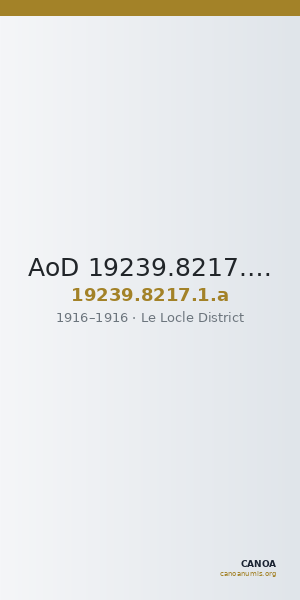 AoD 19239.8217.1.a — CANOA