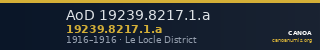 AoD 19239.8217.1.a — CANOA