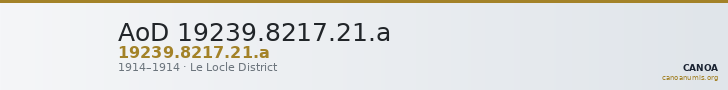 AoD 19239.8217.21.a — CANOA