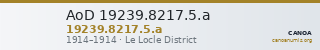 AoD 19239.8217.5.a — CANOA