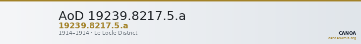 AoD 19239.8217.5.a — CANOA