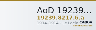 AoD 19239.8217.6.a — CANOA