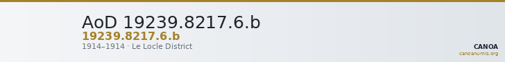 AoD 19239.8217.6.b — CANOA