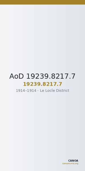 AoD 19239.8217.7 — CANOA