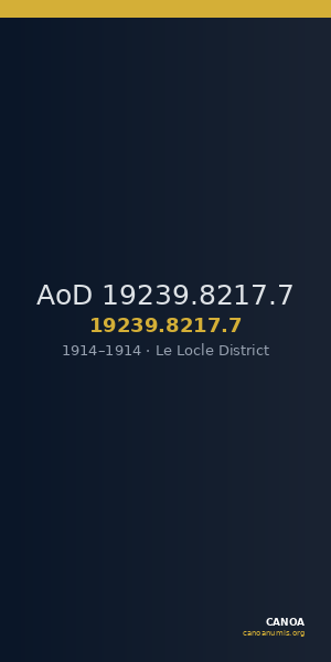 AoD 19239.8217.7 — CANOA