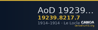 AoD 19239.8217.7 — CANOA