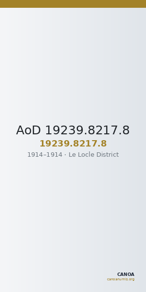 AoD 19239.8217.8 — CANOA