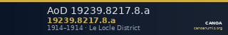AoD 19239.8217.8.a — CANOA