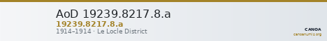 AoD 19239.8217.8.a — CANOA
