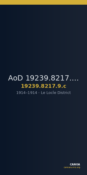 AoD 19239.8217.9.c — CANOA