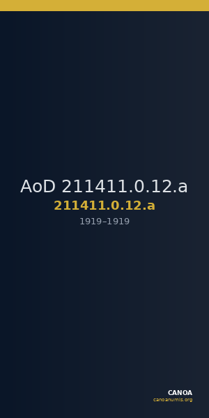 AoD 211411.0.12.a — CANOA