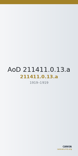 AoD 211411.0.13.a — CANOA