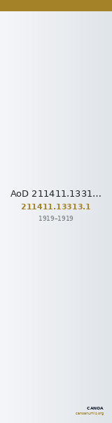 AoD 211411.13313.1 — CANOA