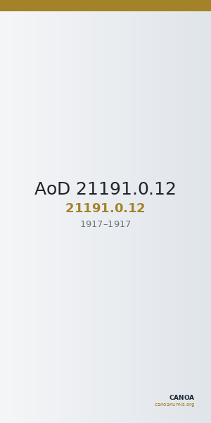 AoD 21191.0.12 — CANOA