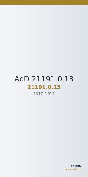 AoD 21191.0.13 — CANOA