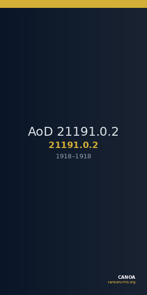 AoD 21191.0.2 — CANOA
