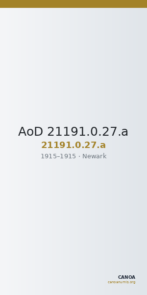 AoD 21191.0.27.a — CANOA