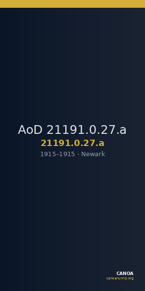 AoD 21191.0.27.a — CANOA