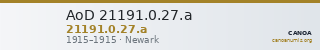 AoD 21191.0.27.a — CANOA