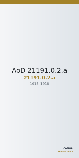 AoD 21191.0.2.a — CANOA