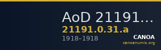 AoD 21191.0.31.a — CANOA