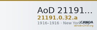 AoD 21191.0.32.a — CANOA