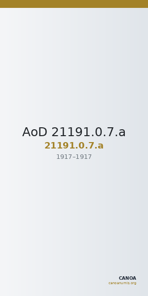 AoD 21191.0.7.a — CANOA