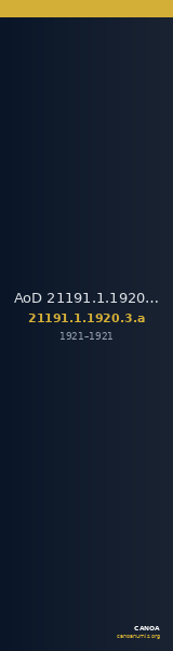 AoD 21191.1.1920.3.a — CANOA