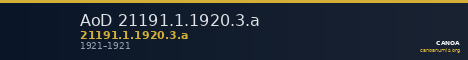 AoD 21191.1.1920.3.a — CANOA