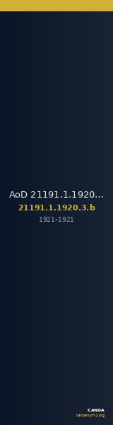 AoD 21191.1.1920.3.b — CANOA