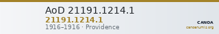 AoD 21191.1214.1 — CANOA