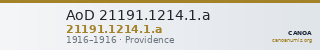 AoD 21191.1214.1.a — CANOA